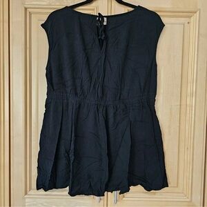 Torrid Sz 0 Black Sleeveless Blouse